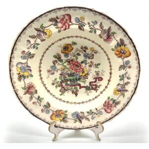 Mason's Ironstone Salad-Soup Bowls - Nabob